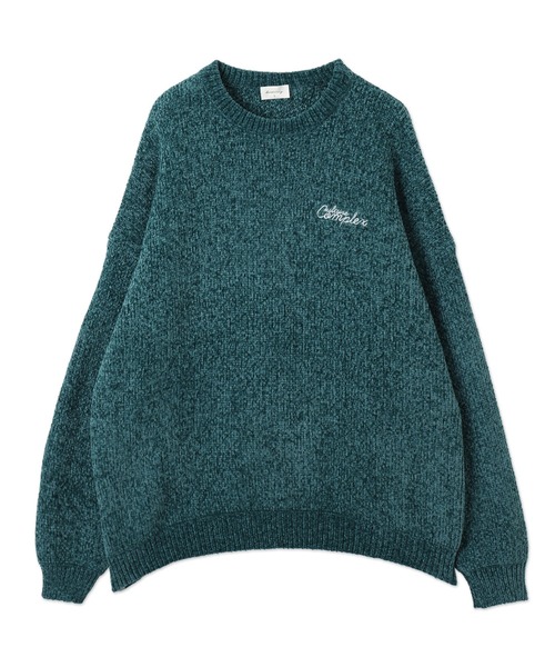 BROWNY（ブラウニー）の「BROWNY/ベロアモールワンポイントプルオーバー（ニット/セーター・メンズ・ブルー系その他/ライトグレー/ブラック・MEDIUM/LARGE）」の17枚目の写真