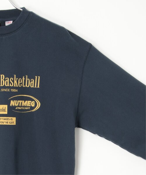 NO NEED（ノーニード）の「【NUTMEG/ナツメグ】裾ドロストスウェット（スウェット・メンズ・グレー/ネイビー/ブラック/オフホワイト・M/L）」の7枚目の写真