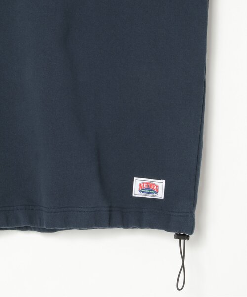 NO NEED（ノーニード）の「【NUTMEG/ナツメグ】裾ドロストスウェット（スウェット・メンズ・グレー/ネイビー/ブラック/オフホワイト・M/L）」の9枚目の写真