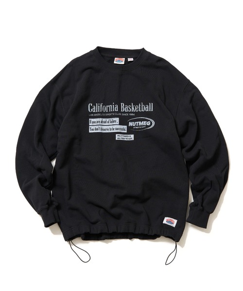 NO NEED（ノーニード）の「【NUTMEG/ナツメグ】裾ドロストスウェット（スウェット・メンズ・グレー/ネイビー/ブラック/オフホワイト・M/L）」の3枚目の写真