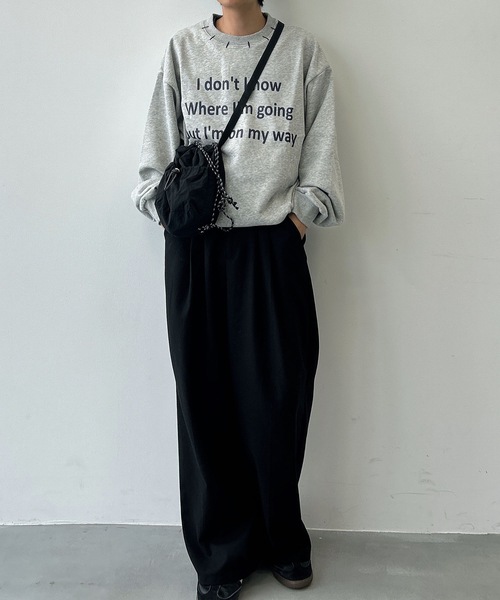 UNDERSTATEMENTs(アンダーステイトメント)の「【ユニセックス】巾着ショルダーバッグ(ショルダーバッグ・メンズ・ブラック/ピンク/ベージュ/オフホワイト/カーキ/ホワイト系その他/ブラック系その他・FREE)」の17枚目の写真