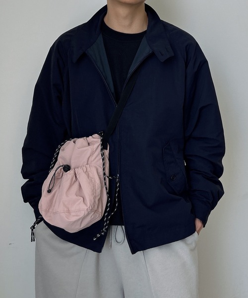 ユニセックス】巾着ショルダーバッグ（ショルダーバッグ