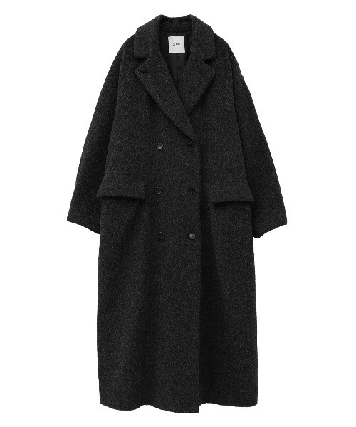 DOUBLE WOOL LONG COAT（チェスターコート）｜CLANE（クラネ）の