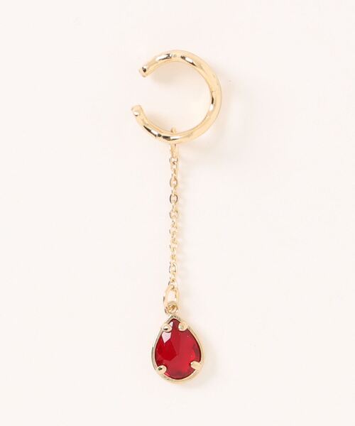 チャイハネ（チャイハネ）の「【チャイハネ】キラリーノイヤーカフ（イヤーカフ・レディース・レッド/イエロー/グリーン・FREE）」の3枚目の写真