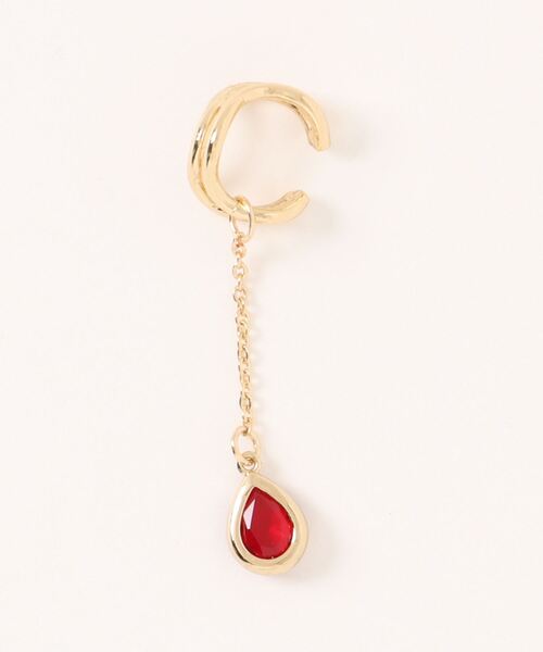 チャイハネ（チャイハネ）の「【チャイハネ】キラリーノイヤーカフ（イヤーカフ・レディース・レッド/イエロー/グリーン・FREE）」の4枚目の写真