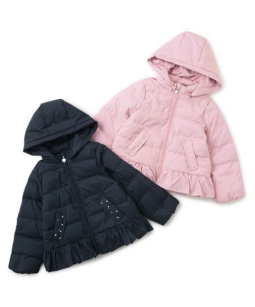 セール】ビジューポケット ショートダウン（ダウンジャケット/コート