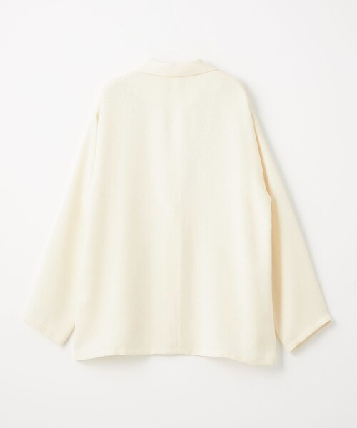 EMMEL REFINES(エメルリファインズ)の「<EMMEL REFINES>EM カラミ イージー ジャケット(テーラードジャケット・レディース・ベージュ/ホワイト・FREE)」の7枚目の写真