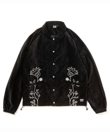 mj10489-VELOUR COACH JACKET コーチジャケット
