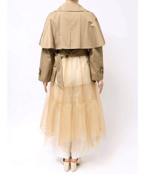 LAGUNAMOON（ラグナムーン）の「チュールドッキングマルチWAYトレンチコート（トレンチコート・レディース・ベージュ・FREE）」の17枚目の写真