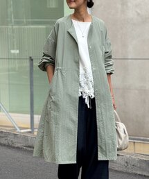 BEARDSLEY | 《1/3(土)12:00予約開始》バルーン袖フレアーコート(その他アウター)