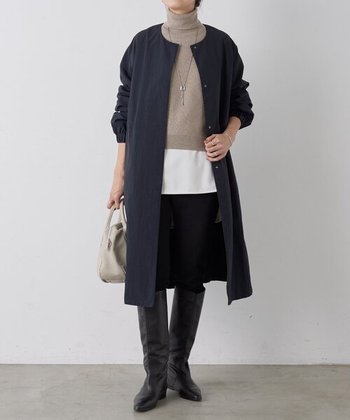 バルーン袖フレアーコート（その他アウター）｜BEARDSLEY（ビアズリー