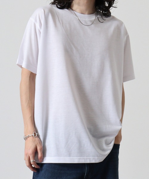 TRUSS(トラス)の「TRUSS リサイクルポリ天竺Tシャツ(Tシャツ/カットソー・メンズ・ホワイト・S/XL)」の7枚目の写真