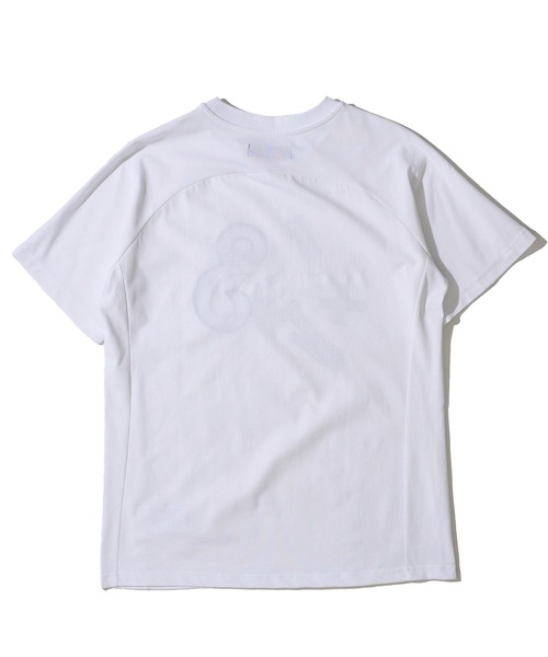 1PIU1UGUALE3 RELAX】ラインストーンTシャツ / メタリックロゴT