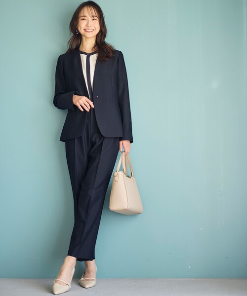 ANY SIS(エニィスィス)の「【洗える】ハオレル ブラウス(シャツ/ブラウス・レディース・ライトグレー系/ネイビー系/アイボリー系・2)」の17枚目の写真