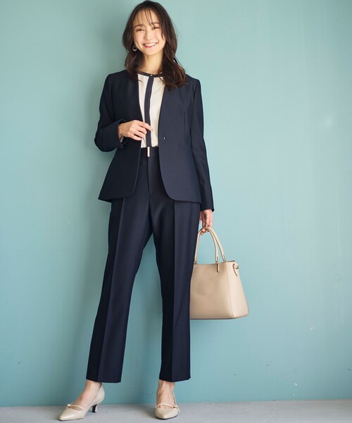 ANY SIS(エニィスィス)の「【洗える】ハオレル ブラウス(シャツ/ブラウス・レディース・ライトグレー系/ネイビー系/アイボリー系・2)」の18枚目の写真