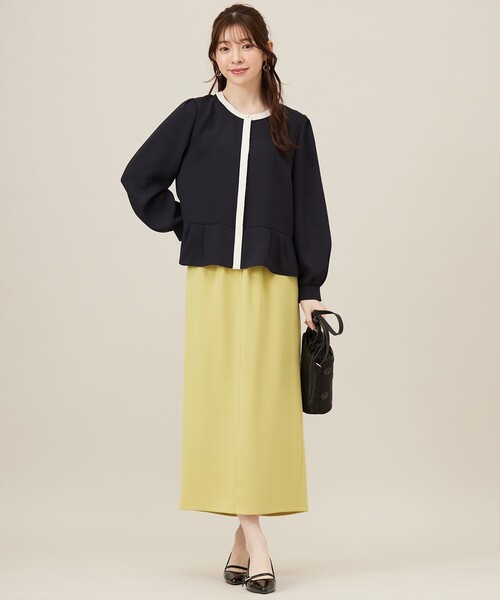 ANY SIS(エニィスィス)の「【洗える】ハオレル ブラウス(シャツ/ブラウス・レディース・ライトグレー系/ネイビー系/アイボリー系・2)」の6枚目の写真