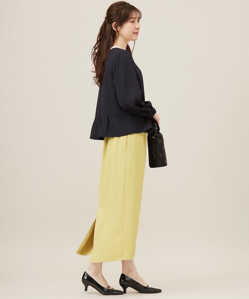 ANY SIS(エニィスィス)の「【洗える】ハオレル ブラウス(シャツ/ブラウス・レディース・ライトグレー系/ネイビー系/アイボリー系・2)」の7枚目の写真