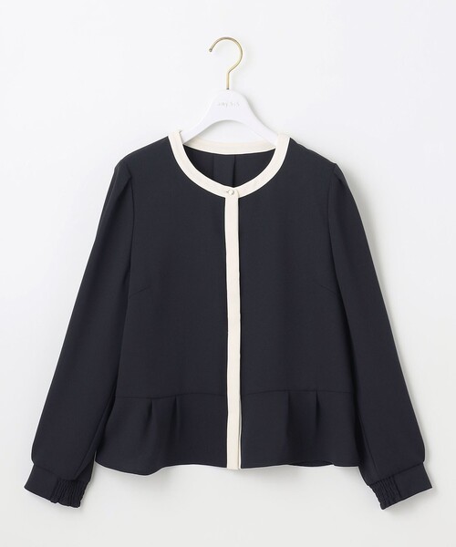 ANY SIS(エニィスィス)の「【洗える】ハオレル ブラウス(シャツ/ブラウス・レディース・ライトグレー系/ネイビー系/アイボリー系・2)」の10枚目の写真