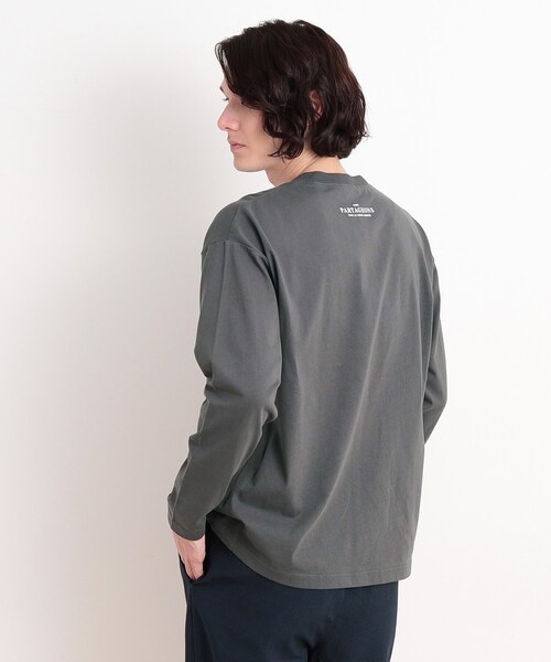 THE SHOP TK （ザ ショップ ティーケー ）の「オーガニックコットンフォトプリントTシャツ（Tシャツ/カットソー・メンズ・ホワイト系3/ホワイト系6/グリーン系/イエロー系その他5/チャコール/オフホワイト・02/03/04）」の20枚目の写真