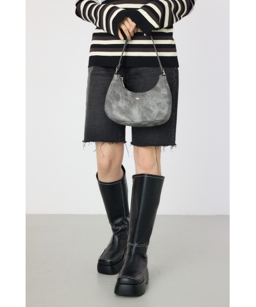 RODEO CROWNS WIDE BOWL（ロデオクラウンズワイドボウル）の「ロゴエンブレム ハンドバッグ（ハンドバッグ・レディース・ブルー系その他/ピンク系その他/グレー系その他・FREE）」の5枚目の写真