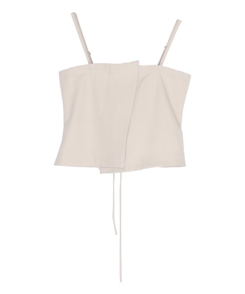 titivate（ティティベイト）の「バックレースアップキャミソール/ビスチェ（キャミソール・レディース・ブラック/ライトベージュ/ライトカーキ・S/M/L）」の19枚目の写真