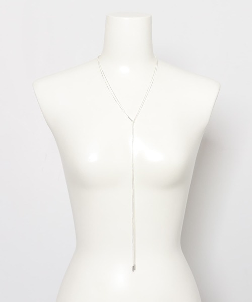 URBAN RESEARCH DOORS（アーバンリサーチドアーズ）の「ダブルチェーンネックレス（ネックレス・レディース・ゴールド/シルバー・ONE）」の8枚目の写真