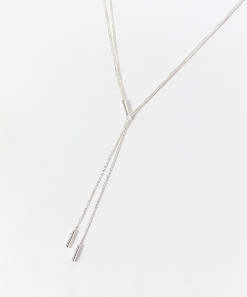 URBAN RESEARCH DOORS（アーバンリサーチドアーズ）の「ダブルチェーンネックレス（ネックレス・レディース・ゴールド/シルバー・ONE）」の9枚目の写真