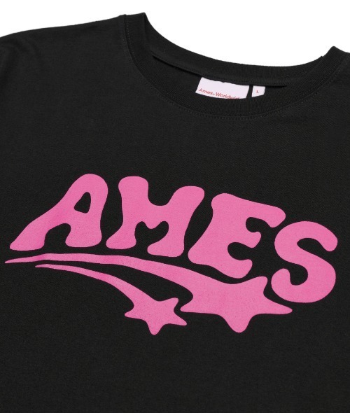 tシャツ A'GEM/9 × .kom 「AMESWORLDWIDE/アメスワールドワイド」NEW AMES LOGO TEE /ニューアメスロゴTE A'GEM/9 × .kom 『AMESWORLDWIDE/アメスワールドワイド』NEW
