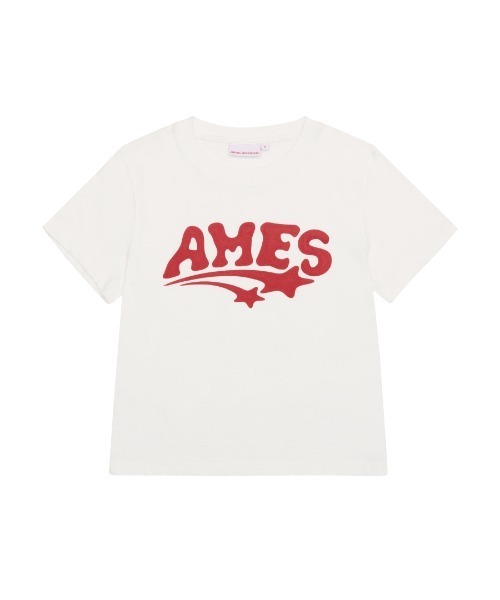 tシャツ A'GEM/9 × .kom 「AMESWORLDWIDE/アメスワールドワイド」NEW AMES LOGO TEE /ニューアメスロゴTE A'GEM/9 × .kom 『AMESWORLDWIDE/アメスワールドワイド』NEW