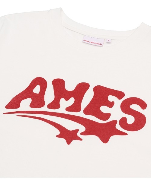 tシャツ A'GEM/9 × .kom 「AMESWORLDWIDE/アメスワールドワイド」NEW AMES LOGO TEE /ニューアメスロゴTE A'GEM/9 × .kom 『AMESWORLDWIDE/アメスワールドワイド』NEW