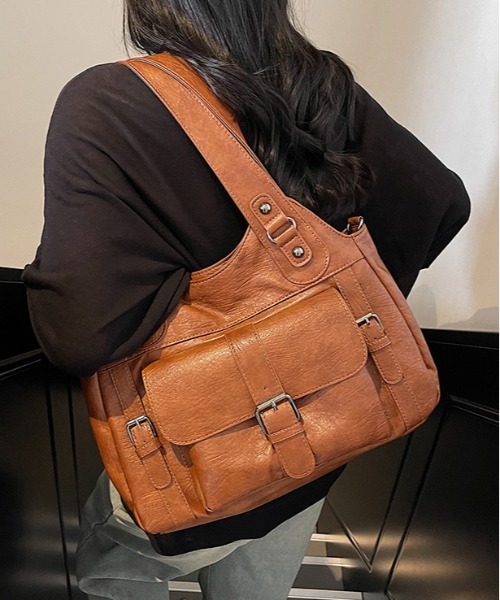激レア品】Y2K ハラコ ショルダーバッグ ブラウン