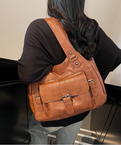 MCM ベアードール レザー バックパック/リュック ブラウン