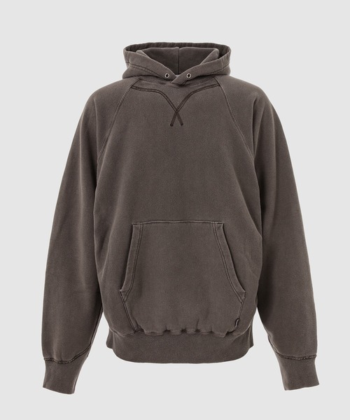 SUGARHILL(シュガーヒル)の「PIGMENT DYE HOODIE(パーカー・メンズ・パープル系その他/ベージュ系その他・2)」の2枚目の写真