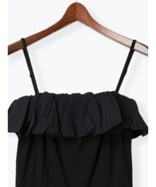 Te chichi（テチチ）の「【セレモニーアイテム】バルーンフリルオールインワン（セットアップ可）（サロペット/オーバーオール・レディース・ブラック/グレー・F）」の12枚目の写真