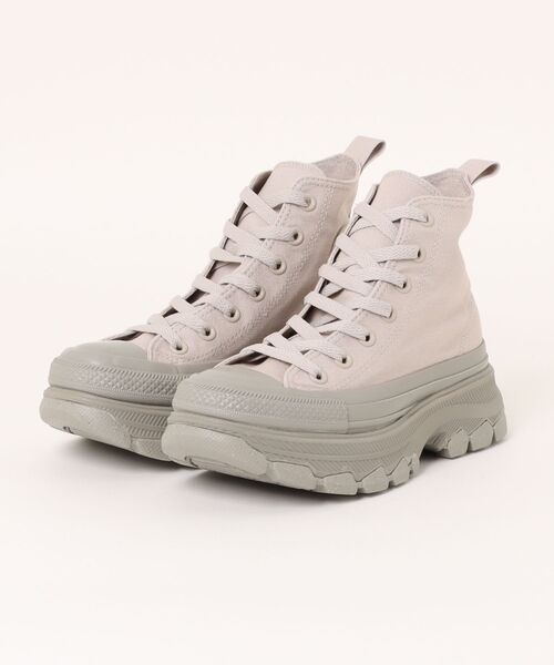 CONVERSE(コンバース)の「【CONVERSE】コンバース ALL STAR R TRECWAVE HI(オールスターR トレックウェーブ HI)(スニーカー・レディース・グレー系その他/ライトベージュ・4/4.5/5/5.5)」の1枚目の写真