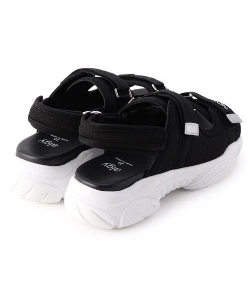 algy（アルジー）の「ベルトスポサン（サンダル・キッズ・オフホワイト/ブラック・21/20/22/24/23）」の6枚目の写真