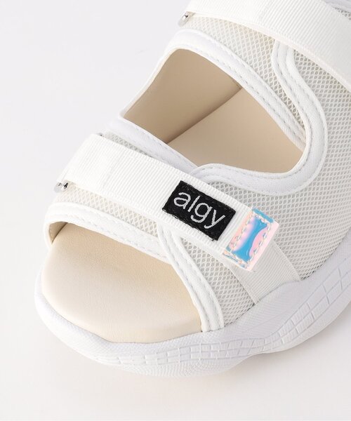 algy（アルジー）の「ベルトスポサン（サンダル・キッズ・オフホワイト/ブラック・21/20/22/24/23）」の10枚目の写真