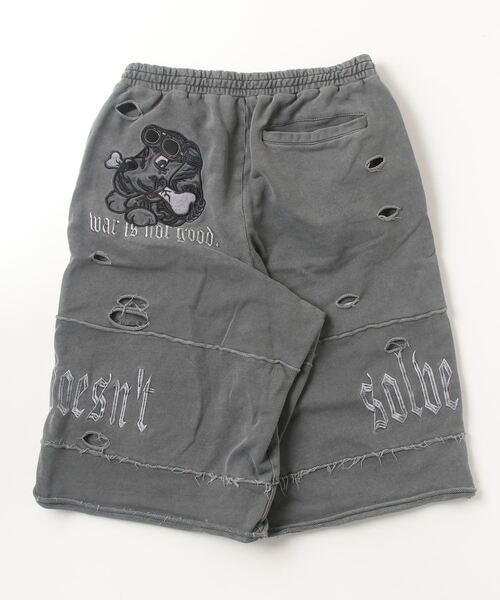 GALFY(ガルフィー)の「【GALFY/ガルフィー】病みに染まりし反戦パンツ(その他パンツ・メンズ・スミクロ/ブラック/ホワイト・L/XL)」の22枚目の写真