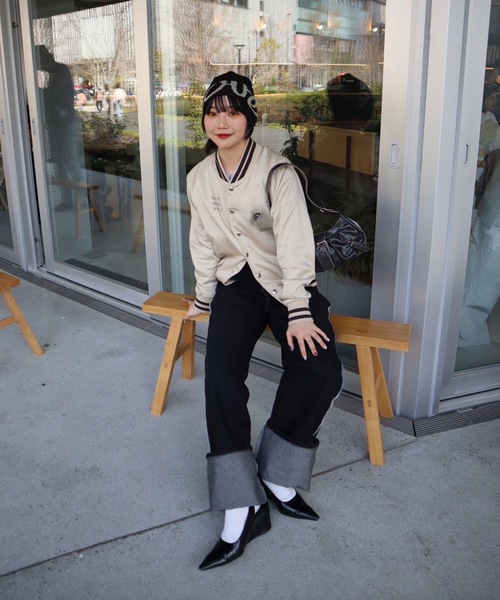 UNDERSTATEMENTs（アンダーステイトメント）の「【ユニセックス】サイドフリンジロールアップデニムパンツ（デニムパンツ・メンズ・ブラック/インディゴブルー・SMALL/MEDIUM/LARGE）」の20枚目の写真