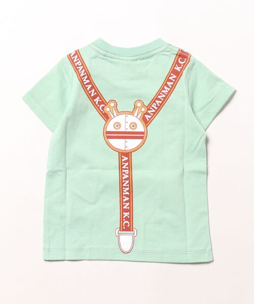 ANPANMAN KIDS COLLECTION(アンパンマンキッズコレクション)の「サスペンダー柄アップリケTシャツ(Tシャツ/カットソー・キッズ・グリーン/オフホワイト・80cm/90cm/110cm/100cm/120cm)」の12枚目の写真
