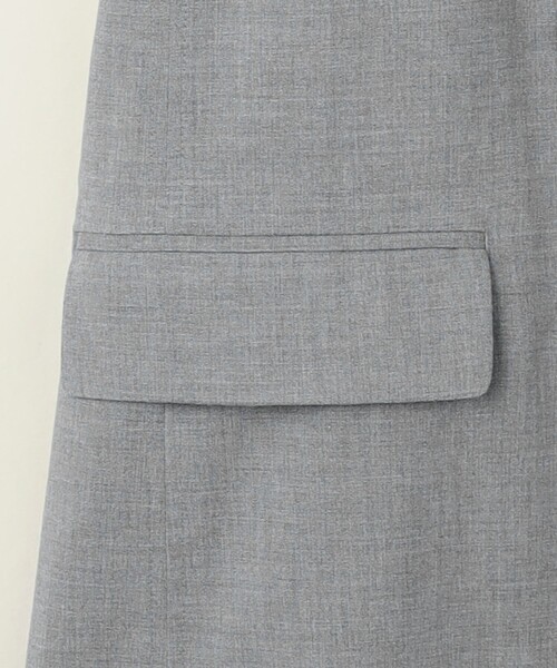 ASTRAET(アストラット)の「<ASTRAET>ピークドラペル 6ボタン ダブルジャケット(テーラードジャケット・レディース・ブラック/ライトグレー・1/0)」の17枚目の写真