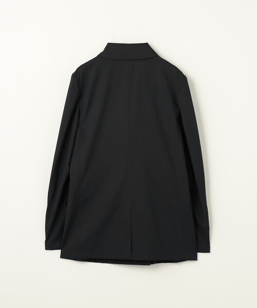 ASTRAET(アストラット)の「<ASTRAET>ピークドラペル 6ボタン ダブルジャケット(テーラードジャケット・レディース・ブラック/ライトグレー・1/0)」の22枚目の写真