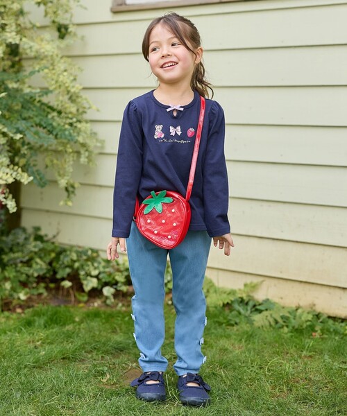 ANY（エニィ）の「しゃらしゃら ショルダーバッグ（ショルダーバッグ・キッズ・サックスブルー系/レッド系・F）」の7枚目の写真