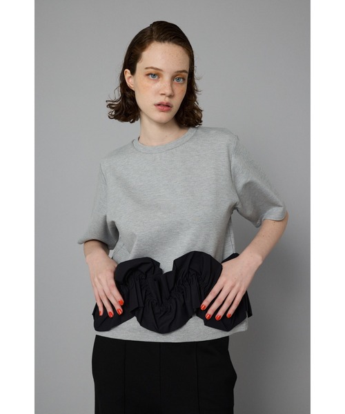 即日発送！完売！HeRIN.CYE アタッチメントヘムトップス Attachment hem tops アタッチメントヘムトップス（Tシャツ
