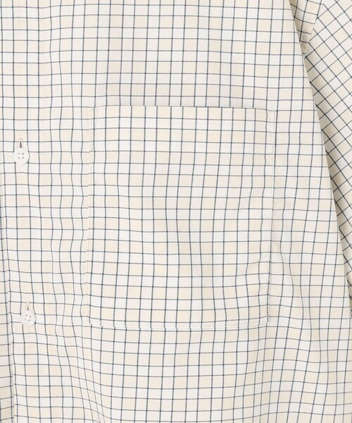 UNFILO(アンフィーロ)の「コットンライク 半袖シャツ(シャツ/ブラウス・メンズ・ブルー系1/ベージュ系3・SMALL/LARGE/MEDIUM/X-LARGE)」の15枚目の写真