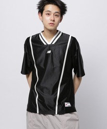 【New Balance(ニューバランス)】Hoops ショートスリーブシューティングトップ