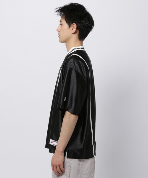 NEW BALANCE(ニューバランス)の「【New Balance(ニューバランス)】Hoops ショートスリーブシューティングトップ(Tシャツ/カットソー・メンズ・ブラック・LARGE)」の6枚目の写真