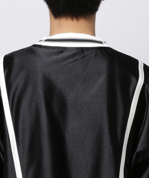 NEW BALANCE(ニューバランス)の「【New Balance(ニューバランス)】Hoops ショートスリーブシューティングトップ(Tシャツ/カットソー・メンズ・ブラック・LARGE)」の8枚目の写真
