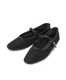 grove | メッシュメリージェーンフラットパンプス(その他シューズ)