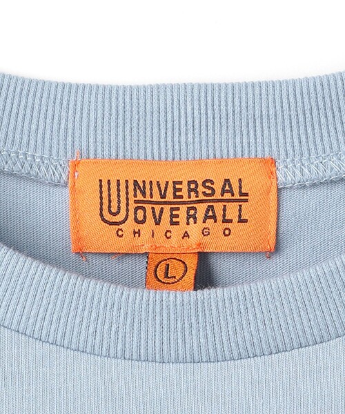 UNIVERSAL OVERALL(ユニバーサルオーバーオール)の「【別注】<UNIVERSAL OVERALL>プリント プルオーバー ロングスリーブ / キッズ 140cm-160cm(Tシャツ/カットソー・キッズ・ライトブルー/ダークグレー・M(140-150cm)/L(160cm))」の15枚目の写真